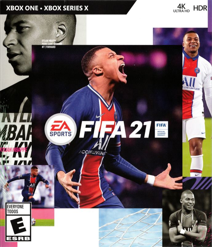 FIFA 21 box art for Xbox One